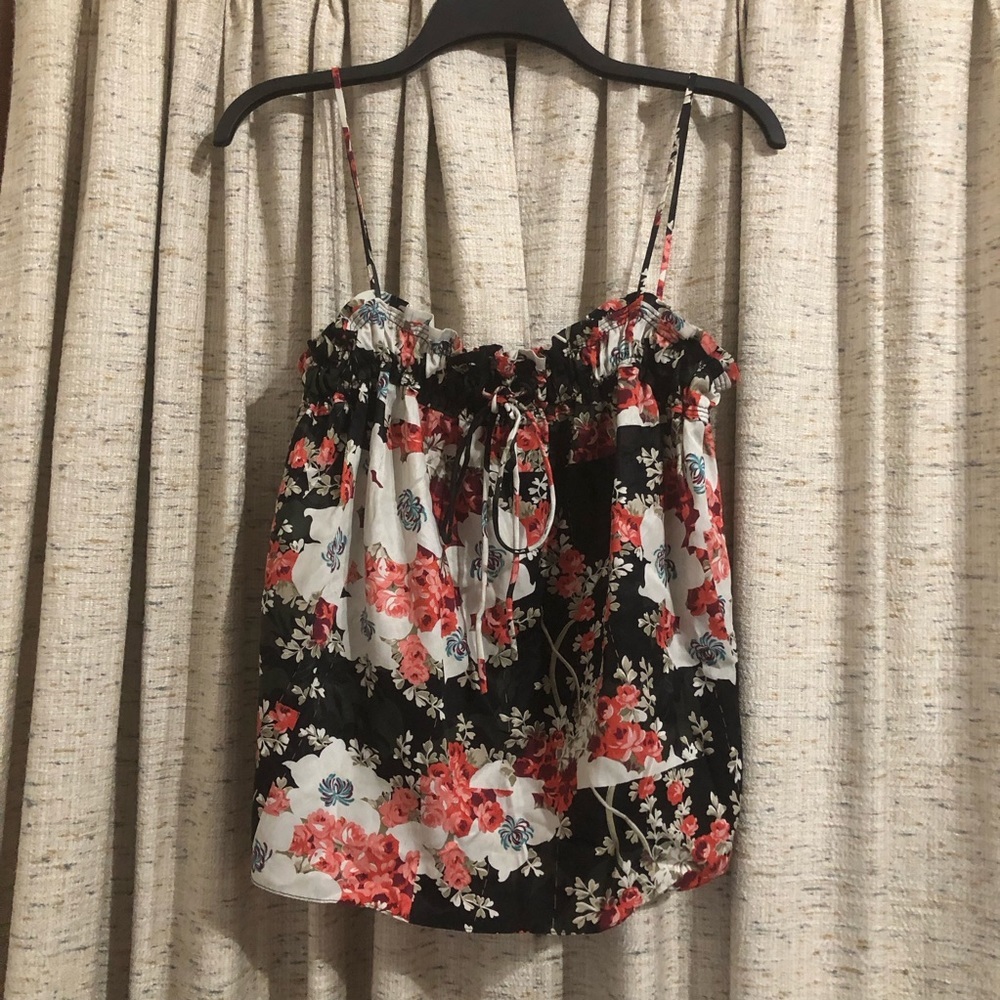 Rag & Bone Floral Print Lizzie Camisole
